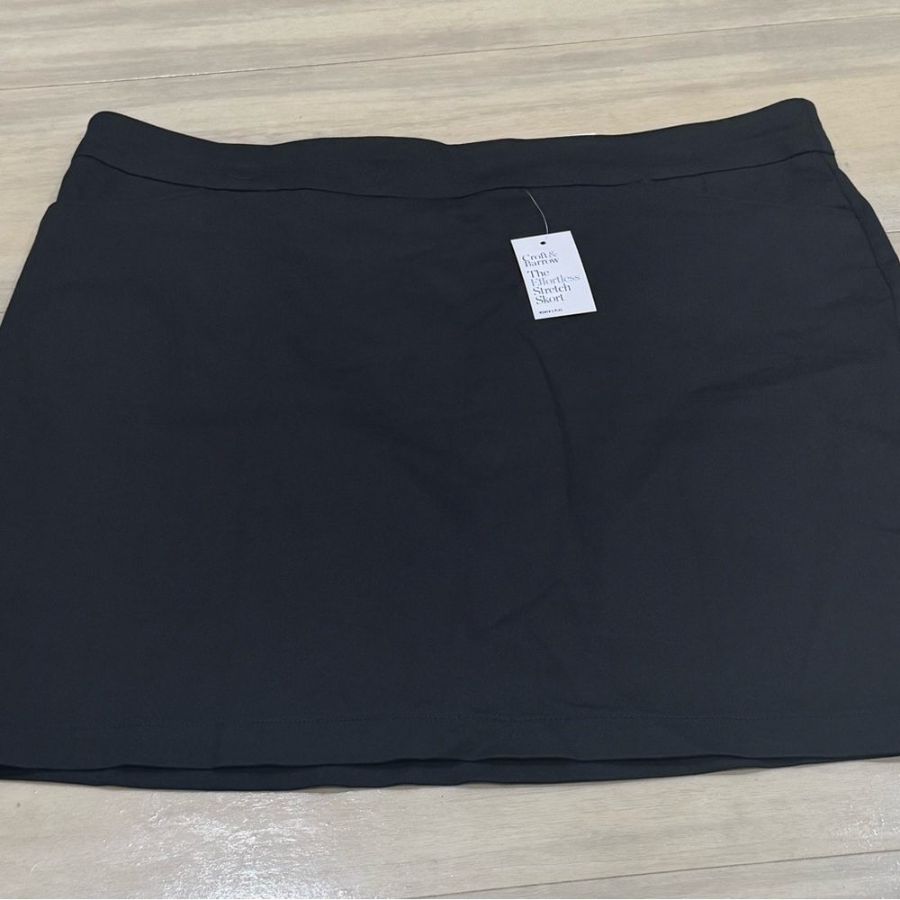 Croft & Barrow Classic Black Mini Skirt